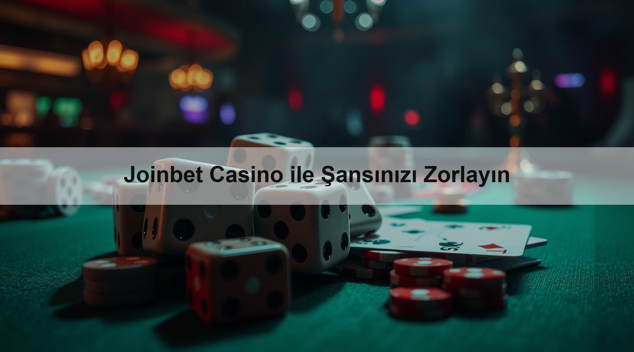 Joinbet Casino ile Şansınızı Zorlayın