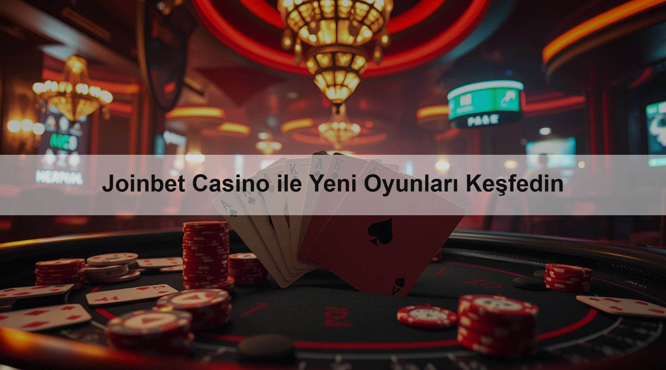 Joinbet Casino ile Yeni Oyunları Keşfedin