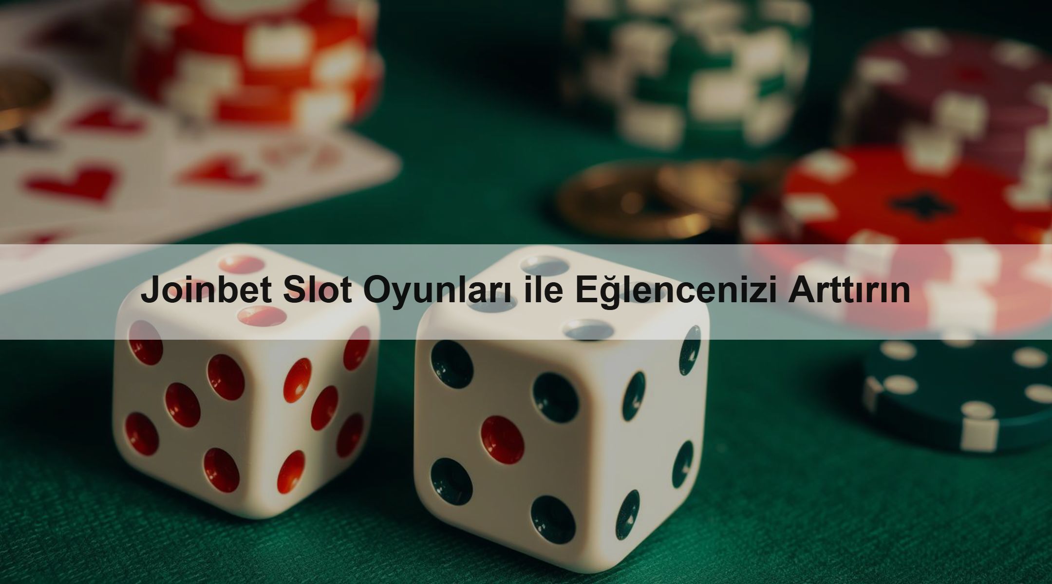 Joinbet Slot Oyunları ile Eğlencenizi Arttırın